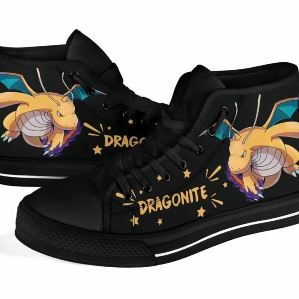 Dragonite Sneakers High Top Shoes Gift Idea