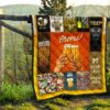 Drinking Beer Premium Quilt Blanket Hobby Home Decor Custom For Fans 13