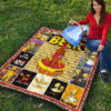 Drinking Beer Simpson Premium Quilt Blanket Hobby Home Decor Custom For Fans 9