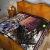 Eren Yeager And Levi Ackerman Attack On Titan Premium Quilt Blanket Anime Home Decor Custom For Fans 19