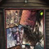 Eren Yeager And Levi Ackerman Attack On Titan Premium Quilt Blanket Anime Home Decor Custom For Fans 7