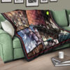 Eren Yeager And Levi Ackerman Attack On Titan Premium Quilt Blanket Anime Home Decor Custom For Fans 17