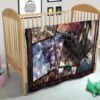 Eren Yeager And Levi Ackerman Attack On Titan Premium Quilt Blanket Anime Home Decor Custom For Fans 21
