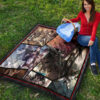 Eren Yeager And Levi Ackerman Attack On Titan Premium Quilt Blanket Anime Home Decor Custom For Fans 9