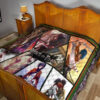Eren Yeager And Mikasa Ackerman Attack On Titan Premium Quilt Blanket Anime Home Decor Custom For Fans 19