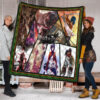 Eren Yeager And Mikasa Ackerman Attack On Titan Premium Quilt Blanket Anime Home Decor Custom For Fans 1