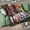 Eren Yeager And Mikasa Ackerman Attack On Titan Premium Quilt Blanket Anime Home Decor Custom For Fans 17