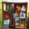 Eren Yeager Attack On Titan Premium Quilt Blanket Anime Home Decor Custom For Fans 5