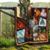 Eren Yeager Attack On Titan Premium Quilt Blanket Anime Home Decor Custom For Fans 13