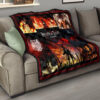 Eren Yeager Attack On Titan Premium Quilt Blanket Anime Home Decor Custom For Fans 15