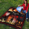 Eren Yeager Attack On Titan Premium Quilt Blanket Anime Home Decor Custom For Fans 9