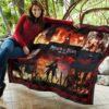 Eren Yeager Attack On Titan Premium Quilt Blanket Anime Home Decor Custom For Fans 11