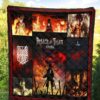 Eren Yeager Attack On Titan Premium Quilt Blanket Anime Home Decor Custom For Fans 5