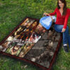 Eren Yeager Attack On Titan Premium Quilt Blanket Anime Home Decor Custom For Fans 9