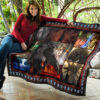 Eren Yeager Attack On Titan Premium Quilt Blanket Anime Home Decor Custom For Fans 11