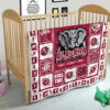 Fan Alabama Crimson Tide Quilt Blanket Amazing Gift Idea 21