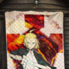 Fire Force Anime Premium Quilt Arthur Boyle Lighting Sword Fire Quilt Blanket 7