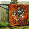 Fire Force Anime Premium Quilt Shinra Kusakabe With Fire Extinguisher Crazy In Fire Quilt Blanket 13