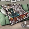 Fire Force Anime Premium Quilt Vulcan Joseph Machine Engineer Paw On Shirt Quilt Blanket 17