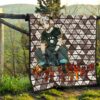 Fire Force Anime Premium Quilt Vulcan Joseph Machine Engineer Paw On Shirt Quilt Blanket 13