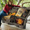 Fireball Quilt Blanket Whiskey Inspired Me Funny Gift Idea 11