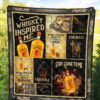 Fireball Quilt Blanket Whiskey Inspired Me Funny Gift Idea 5