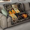 Fireball Quilt Blanket Whiskey Inspired Me Funny Gift Idea 15