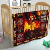 Firefighter Quilt Blanket Amazing Gift Idea 21