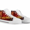 Flash Sneakers Super Heroes High Top Shoes Fan Gift 1