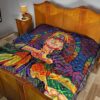 Fractal Naruto Quilt Blanket Anime Bedding Jutsu Naruto Decor 17