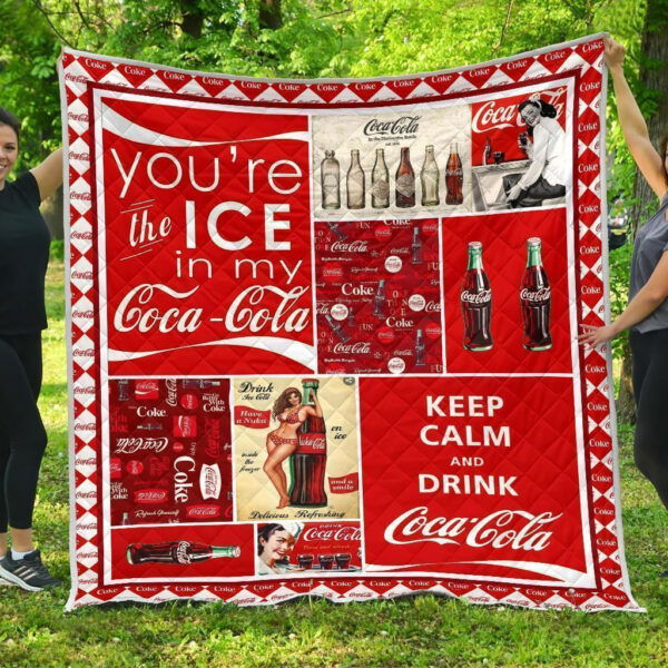 Funny Coca-cola Quilt Blanket Soft Drink Lover