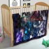 Fushiguro Megumi Jujutsu Kaisen Premium Quilt Blanket Anime Home Decor Custom For Fans 21