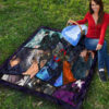 Fushiguro Megumi Jujutsu Kaisen Premium Quilt Blanket Anime Home Decor Custom For Fans 9