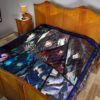Fushiguro Megumi Jujutsu Kaisen Premium Quilt Blanket Anime Home Decor Custom For Fans 19
