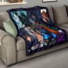 Fushiguro Megumi Jujutsu Kaisen Premium Quilt Blanket Anime Home Decor Custom For Fans 15