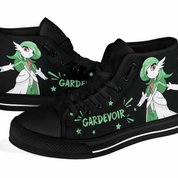 Gardevoir Sneakers High Top Shoes Gift Idea