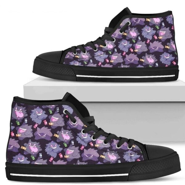 Gengar Shoes High Top Gift For Poke Fan