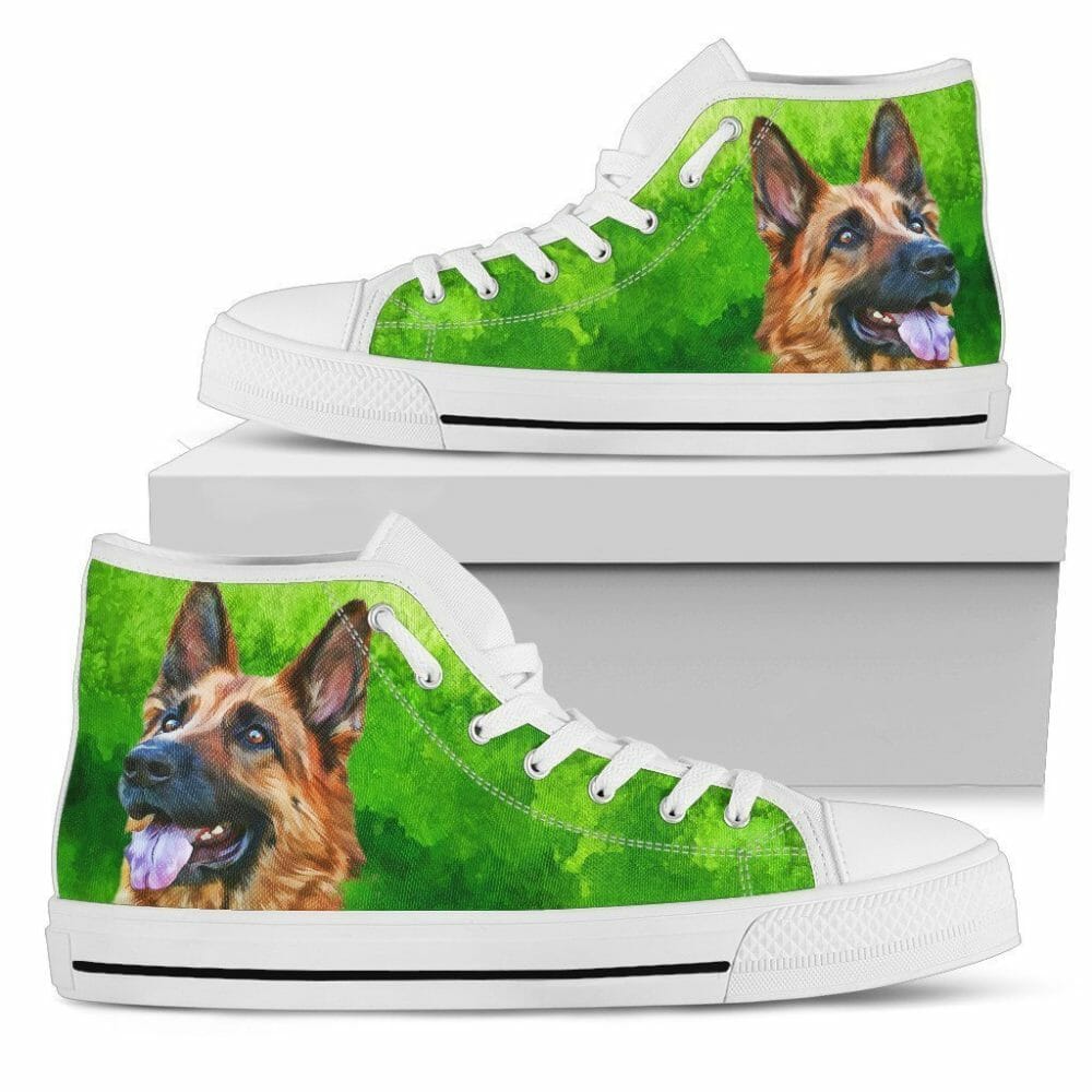 German Shepherd Shoes High Top For Women