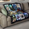 Ghibi Characters Quilt Blanket Anime Fan Gift Idea 15