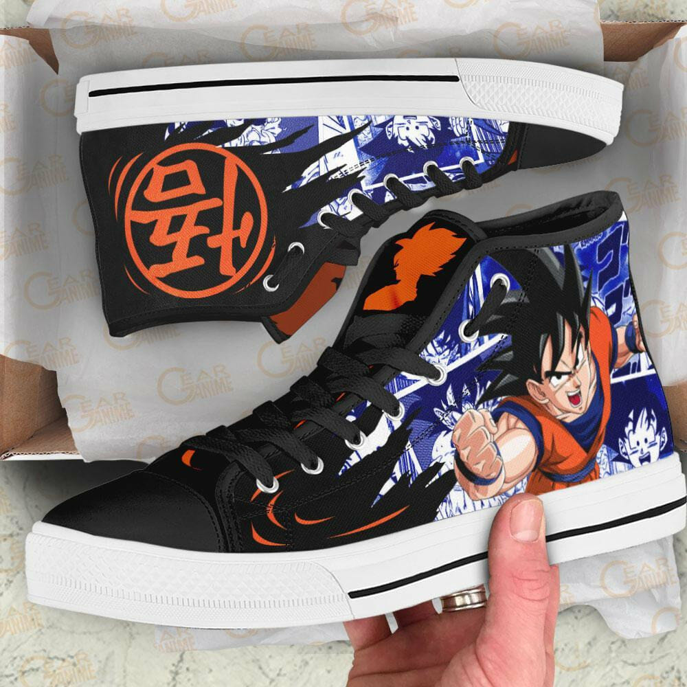 Goku Masters Ultra Instinct Skate Sneakers Dragon Ball Super Anime Shoes   Reallgraphics