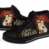 Grave of the Fireflies Sneakers Ghibli High Top Shoes Fan Gift 3