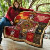 Gryffindor House Harry Potter Premium Quilt Blanket Movie Home Decor Custom For Fans 11