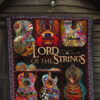 Guitar Lord Of The Strings Quilt Blanket Gift For Guitar Lover 7