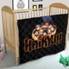 Haikyuu Anime Premium Quilt - Haikyuu Chibi Volleyball Team Members In Raven Nest Quilt Blanket 21