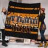 Haikyuu Anime Premium Quilt - Haikyuu Funny Volleyball Team Members Walking Quilt Blanket 1