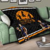 Haikyuu Anime Premium Quilt - Hinata Shoyo And Kageyama Play Volleyball Silhouette Quilt Blanket 17