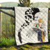 Haikyuu Anime Premium Quilt - Hinata Shoyo Crow Creating Cloak Artwork Quilt Blanket 13