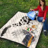 Haikyuu Anime Premium Quilt - Hinata Shoyo Crow Creating Cloak Artwork Quilt Blanket 9