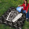 Halloween Premium Quilt | Be The Strange You Wish In The World Dracula Coffin Quilt Blanket 9