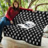 Halloween Premium Quilt | Cartoon Angry Ghost Shouting Cute Ghost Patterns Quilt Blanket 11